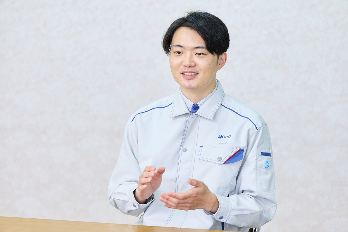 歴史から興味を持った水インフラで、技術を磨ける道を選びました