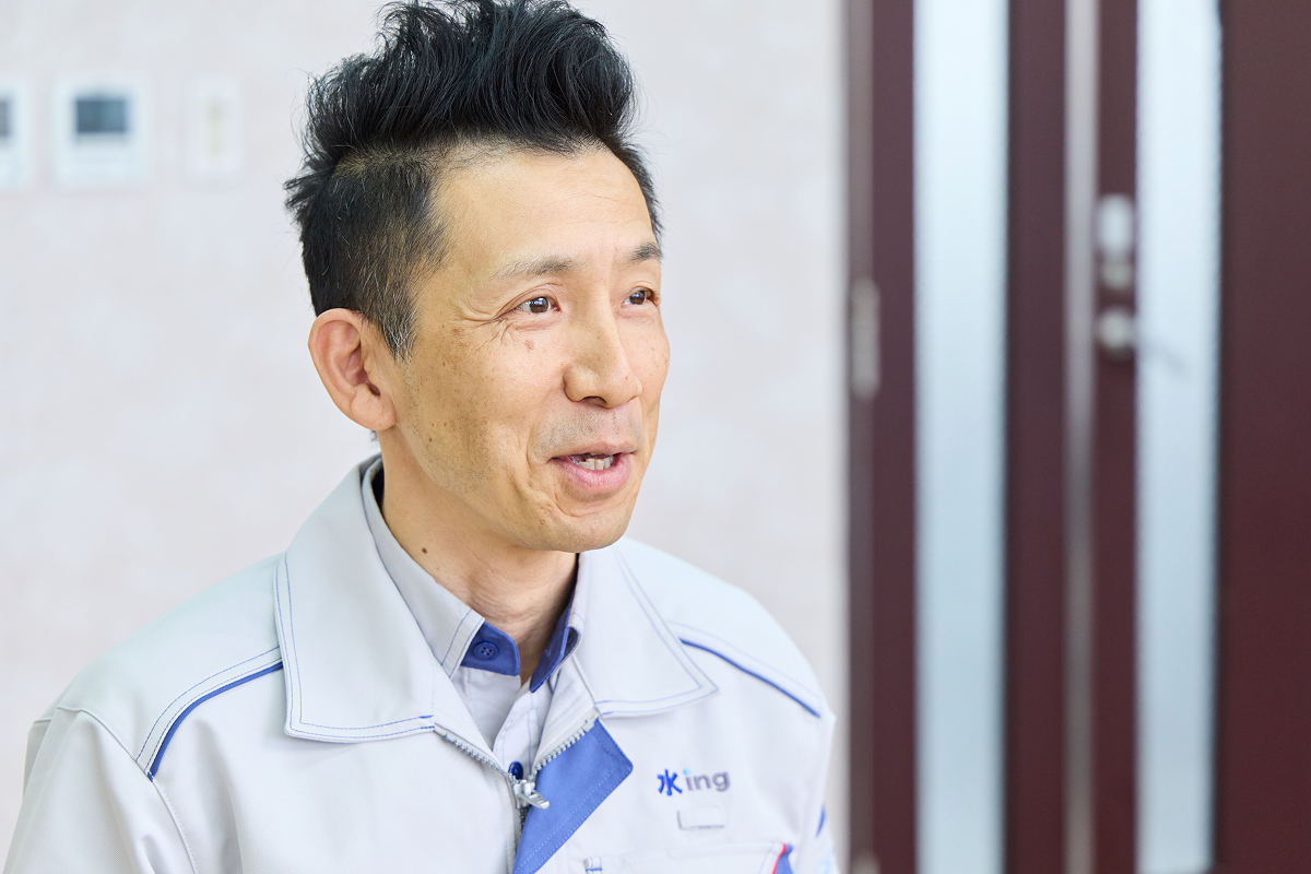 チームで達成感を味わえることが、この仕事の１番の魅力です